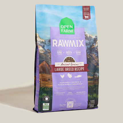 Open Farm RawMix Large Breed Recipe Ancient Grains Dog Food