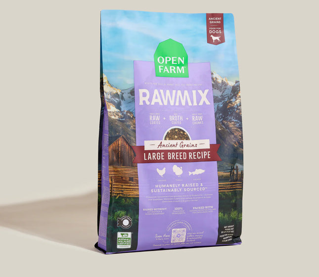 Open Farm RawMix Large Breed Recipe Ancient Grains Dog Food