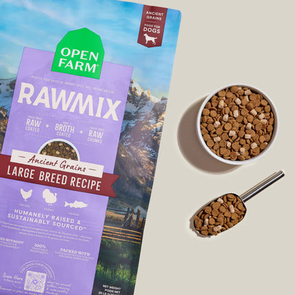 Open Farm RawMix Large Breed Recipe Ancient Grains Dog Food