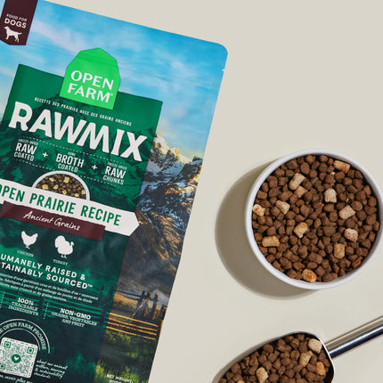 Open Farm RawMix Open Prairie Ancient Grains Recipe Dog Food