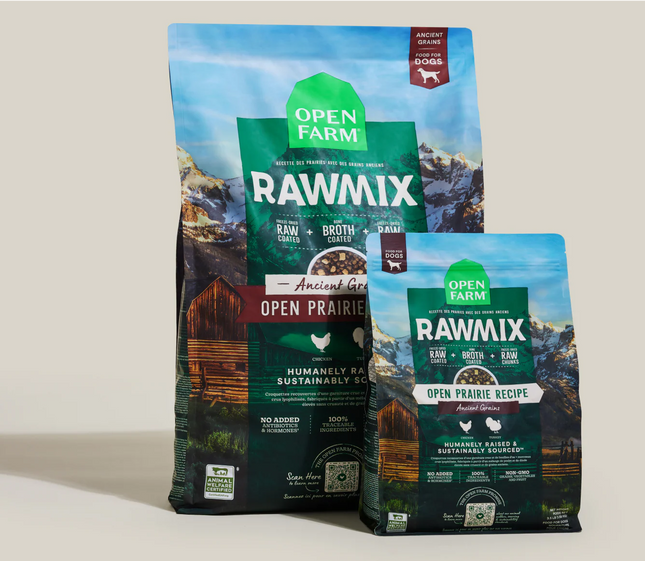 Open Farm RawMix Open Prairie Ancient Grains Recipe Dog Food