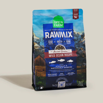 Open Farm RawMix Wild Ocean Recipe Ancient Grains Dog Food