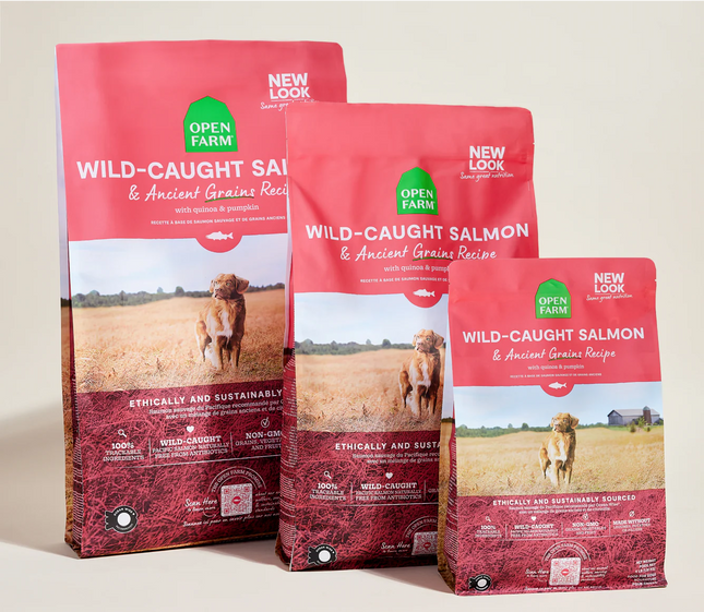 Open Farm Wild-Caught Salmon & Ancient Grains Dry Dog Food