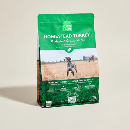 Open Farm Homestead Turkey & Ancient Grains Recipe Dog Food