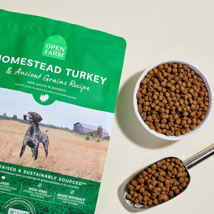 Open Farm Homestead Turkey & Ancient Grains Recipe Dog Food