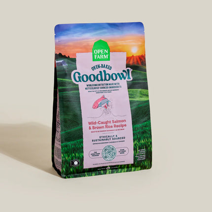 Open Farm Goodbowl Wild-Caught Salmon & Brown Rice Dog Food