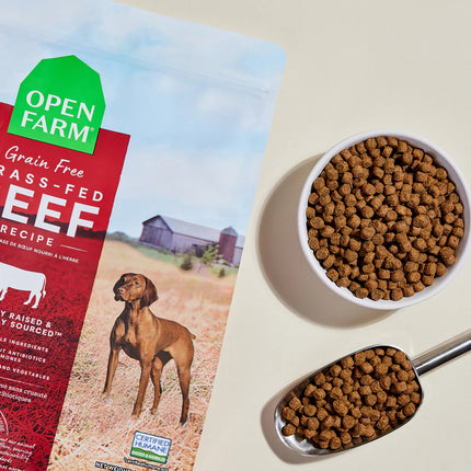 Open Farm Grain-Free Grass Fed Beef Recipe Dog Food