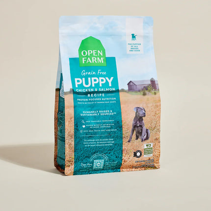 Open Farm Grain-Free Puppy Chicken & Salmon Recipe Dog Food