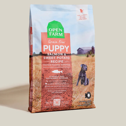 Open Farm Grain-Free Puppy Salmon & Sweet Potato Recipe Dog Food