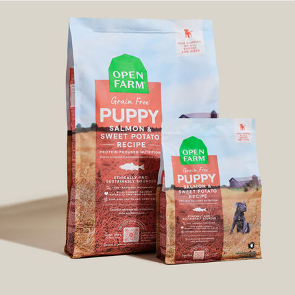 Open Farm Grain-Free Puppy Salmon & Sweet Potato Recipe Dog Food