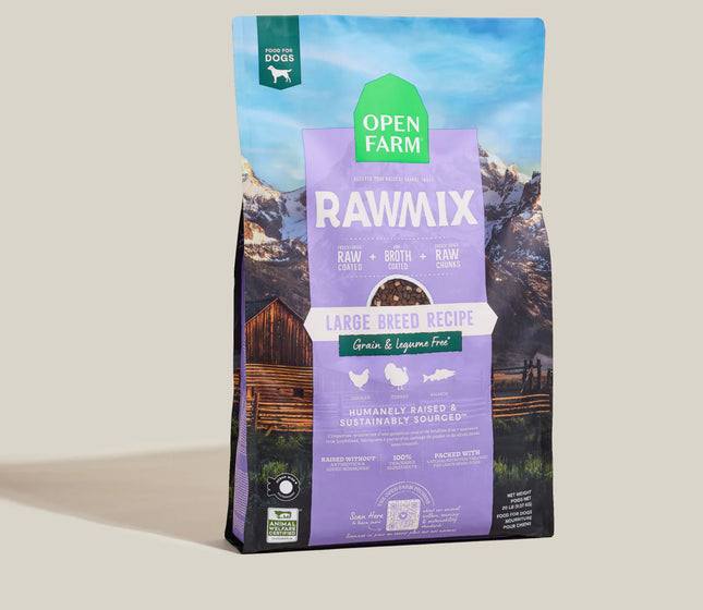 Open Farm RawMix Large Breed Recipe Grain-Free Dog Food