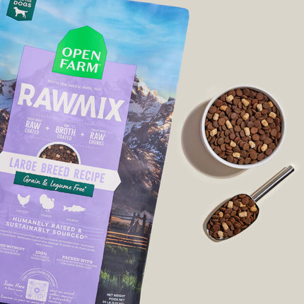 Open Farm RawMix Large Breed Recipe Grain-Free Dog Food