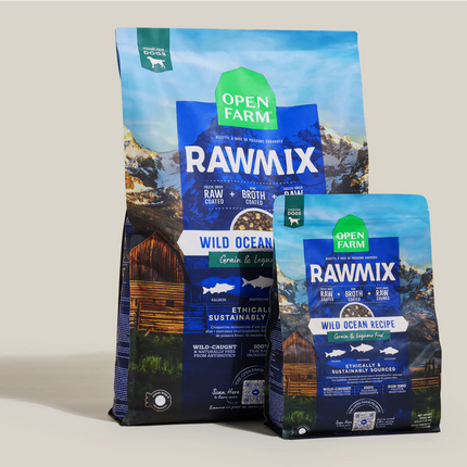 Open Farm RawMix Wild Ocean Recipe Grain-Free Dog Food