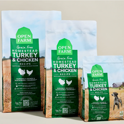 Open Farm Grain-Free Homestead Turkey & Chicken Recipe Dog Food