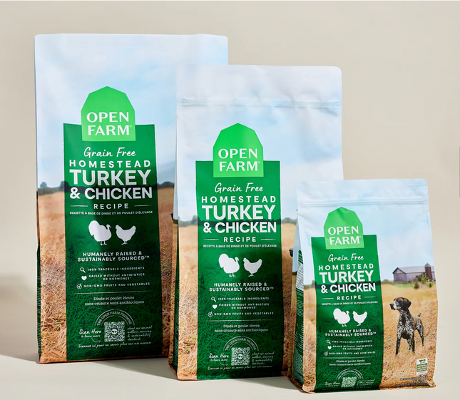 Open Farm Grain-Free Homestead Turkey & Chicken Recipe Dog Food