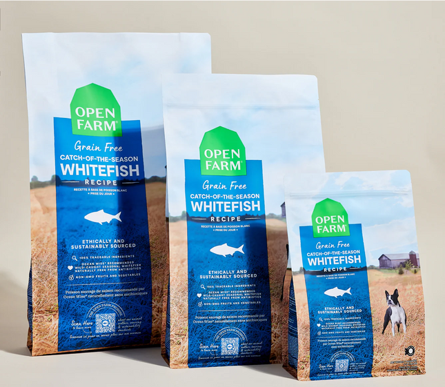 Open Farm Grain-Free Catch-of-the-Season Whitefish Recipe Dog Food