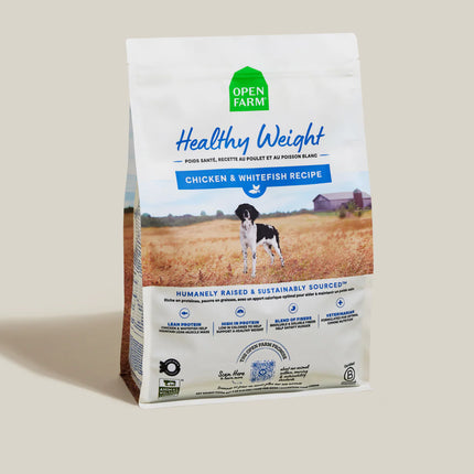 Open Farm Chicken & Whitefish Recipe Healthy Weight Dog Food