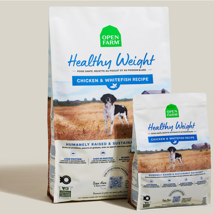Open Farm Chicken & Whitefish Recipe Healthy Weight Dog Food