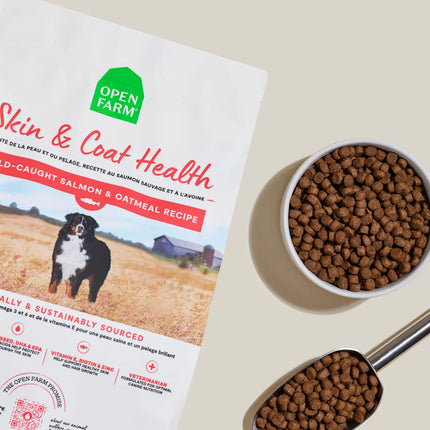 Open Farm Salmon & Oatmeal Recipe Skin & Coat Health Dog Food