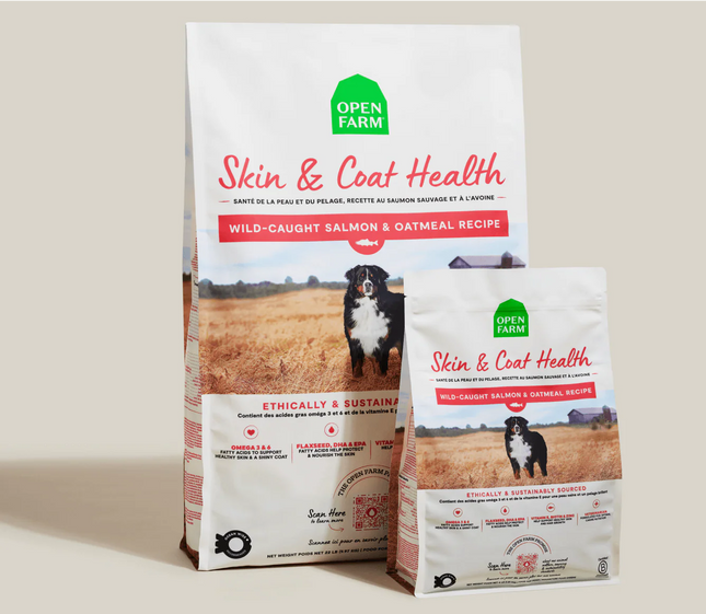 Open Farm Salmon & Oatmeal Recipe Skin & Coat Health Dog Food