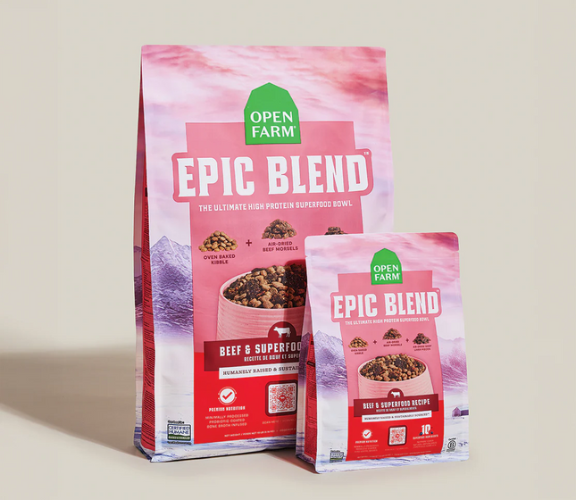 Open Farm Epic Blend Beef & Superfood Recipe Dog Food