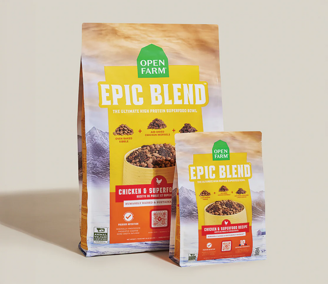 Open Farm Epic Blend Chicken & Superfood Recipe Dog Food