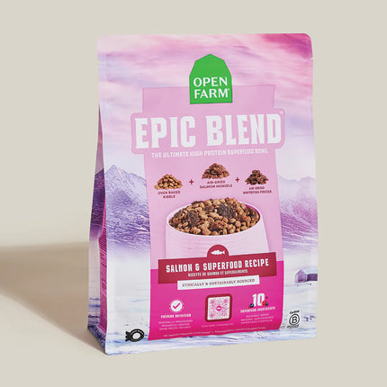 Open Farm Epic Blend Salmon & Superfood Recipe Dog Food