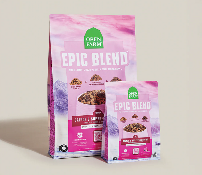 Open Farm Epic Blend Salmon & Superfood Recipe Dog Food