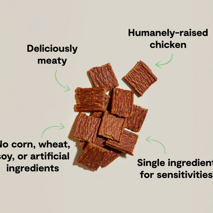 Open Farm Dehydrated Chicken Dog Treats 4.5oz