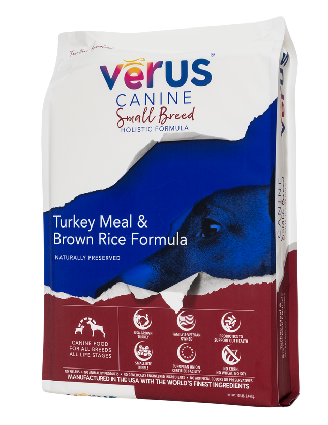 Verus Canine Small Breed Turkey Formula