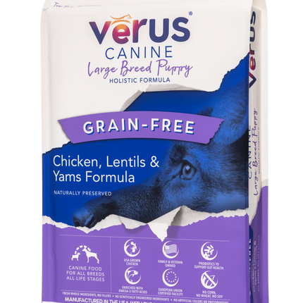 Verus Canine Large Breed Puppy Grain-Free Formula
