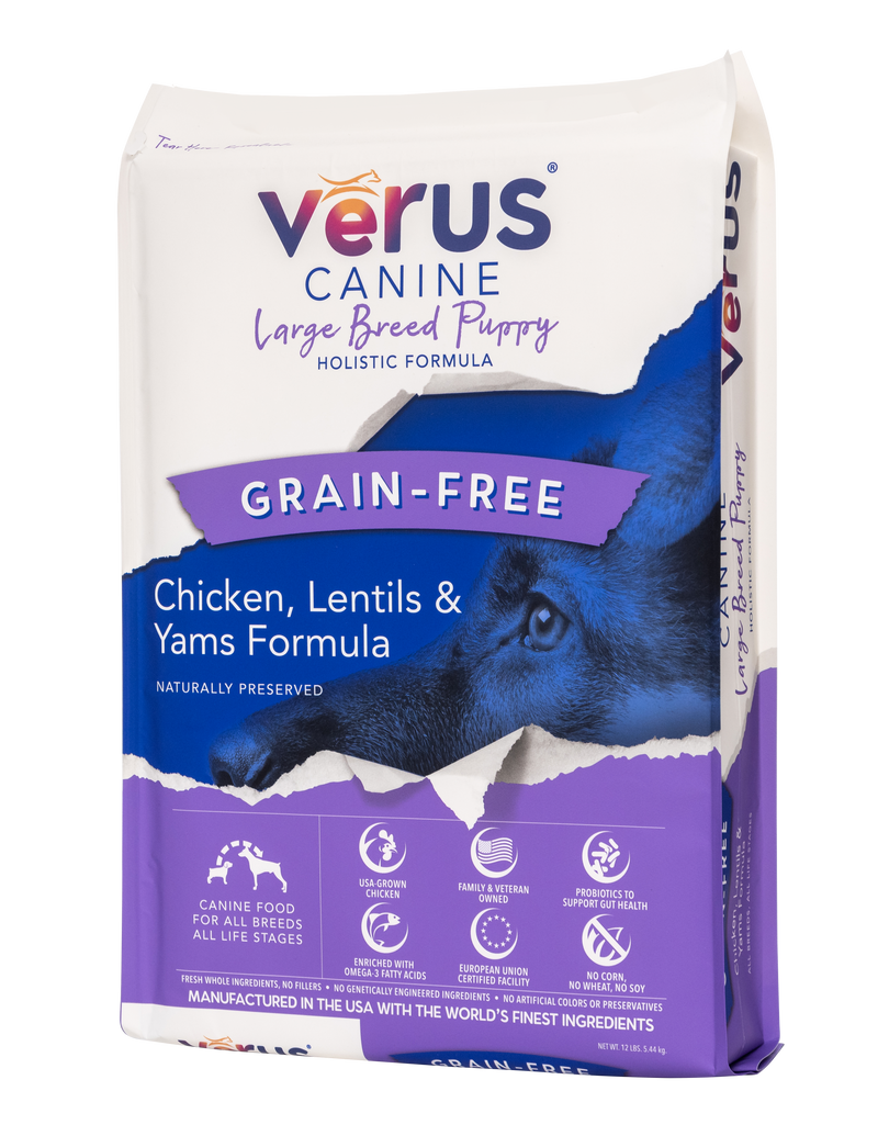 Verus Canine Large Breed Puppy Grain-Free Formula