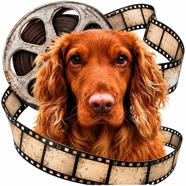TV Pets Trivia: dog with film reel