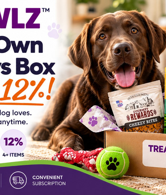 Build your own Treats and Toys Box, save up to 12%