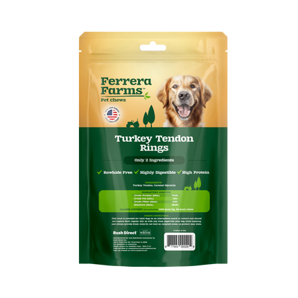 Ferrera Farms Turkey Tendon Rings 2.5 oz