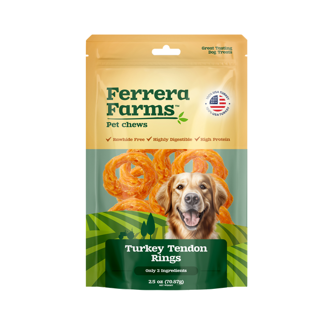 Ferrera Farms Turkey Tendon Rings 2.5 oz