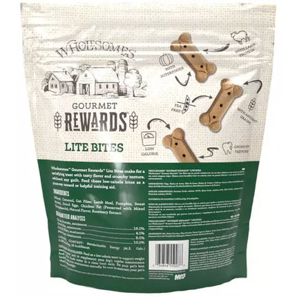 Wholesomes Gourmet Rewards Lite Bites Dog Treats