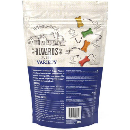 Wholesomes Puppy Variety Biscuits Grain Free Dog Treats
