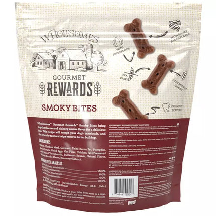 Wholesomes Gourmet Rewards Smoky Bites Dog Treats