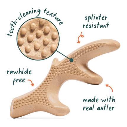 Woof HonestChew Antler Dog Chew