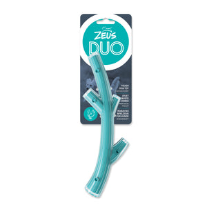 Zeus Duo Stick Turquoise 9" Chicken Dog Toy