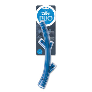 Zeus Duo Stick Blue 12" Bacon Dog Toy