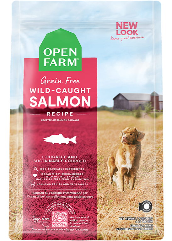 Open Farm Wild-Caught Salmon Grain-Free Dog Kibble