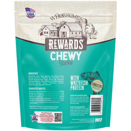 Wholesomes Rewards Chewy Whitefish Sticks 25 oz 2