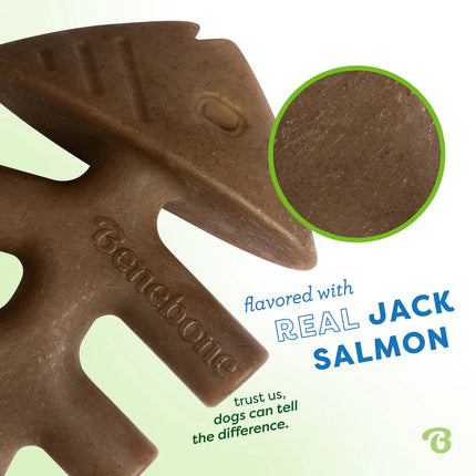 Benebone Jack Salmon Fishbone Durable Dog Toy