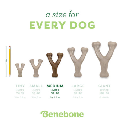 Benebone Wishbone Bacon Flavor Dog Toy