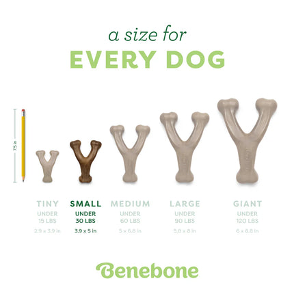 Benebone Wishbone Bacon Flavor Dog Toy