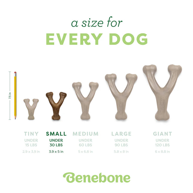 Benebone Wishbone Bacon Flavor Dog Toy