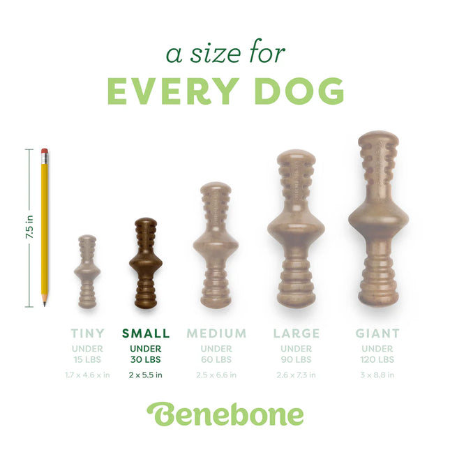 Benebone Zaggler Peanut Butter Flavor Dog Toy