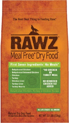 Rawz Meal Free Chicken & Turkey Dry Dog Food